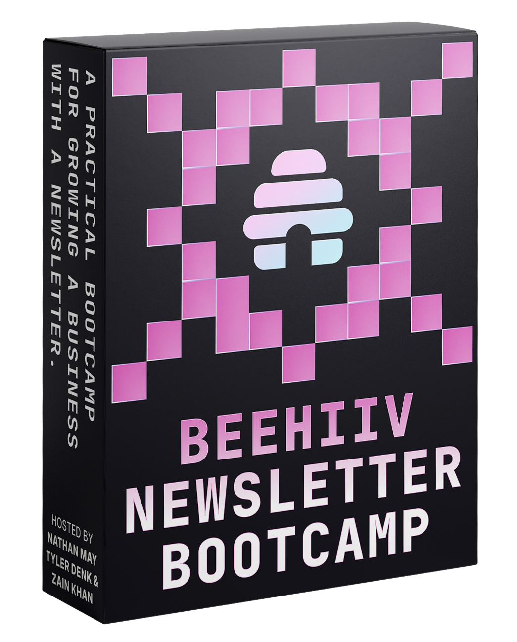 The beehiiv Newsletter Bootcamp product box